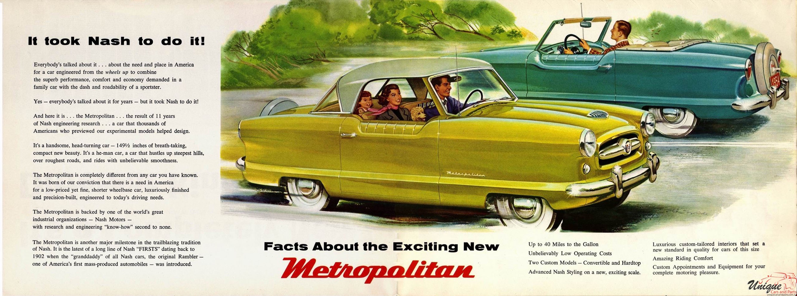 1954 Nash Metropolitan Foldout Page 4